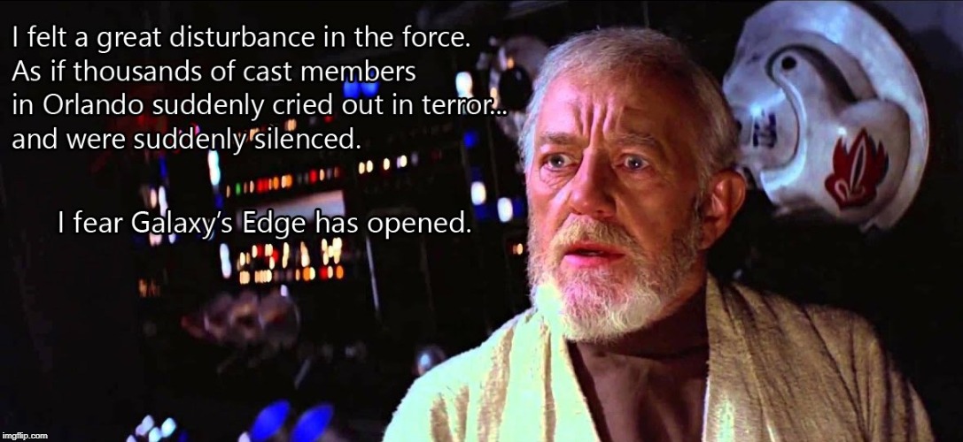 A Great Disturbance In The Force Imgflip