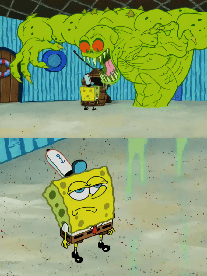 Spongebob unimpressed Blank Template Imgflip