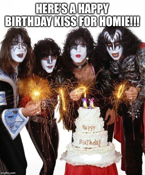 Kiss Birthday Cake Imgflip