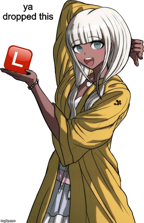 Angie kindly gives you the L Imgflip