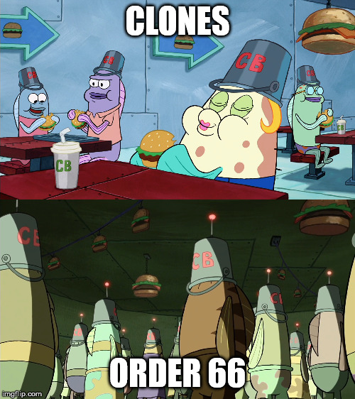 Star Wars Portrayed by Spongebob Imgflip