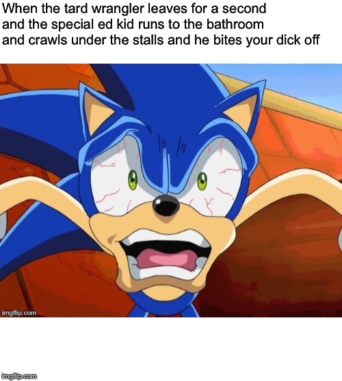 Sonic's Chili Dog Was Bitten Clean Off Imgflip