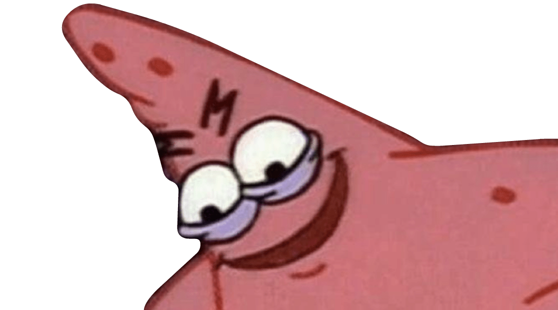 Transparent Savage Patrick Blank Template Imgflip
