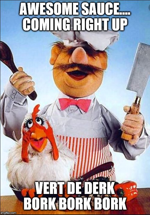 Chef Awesome Sauce Imgflip