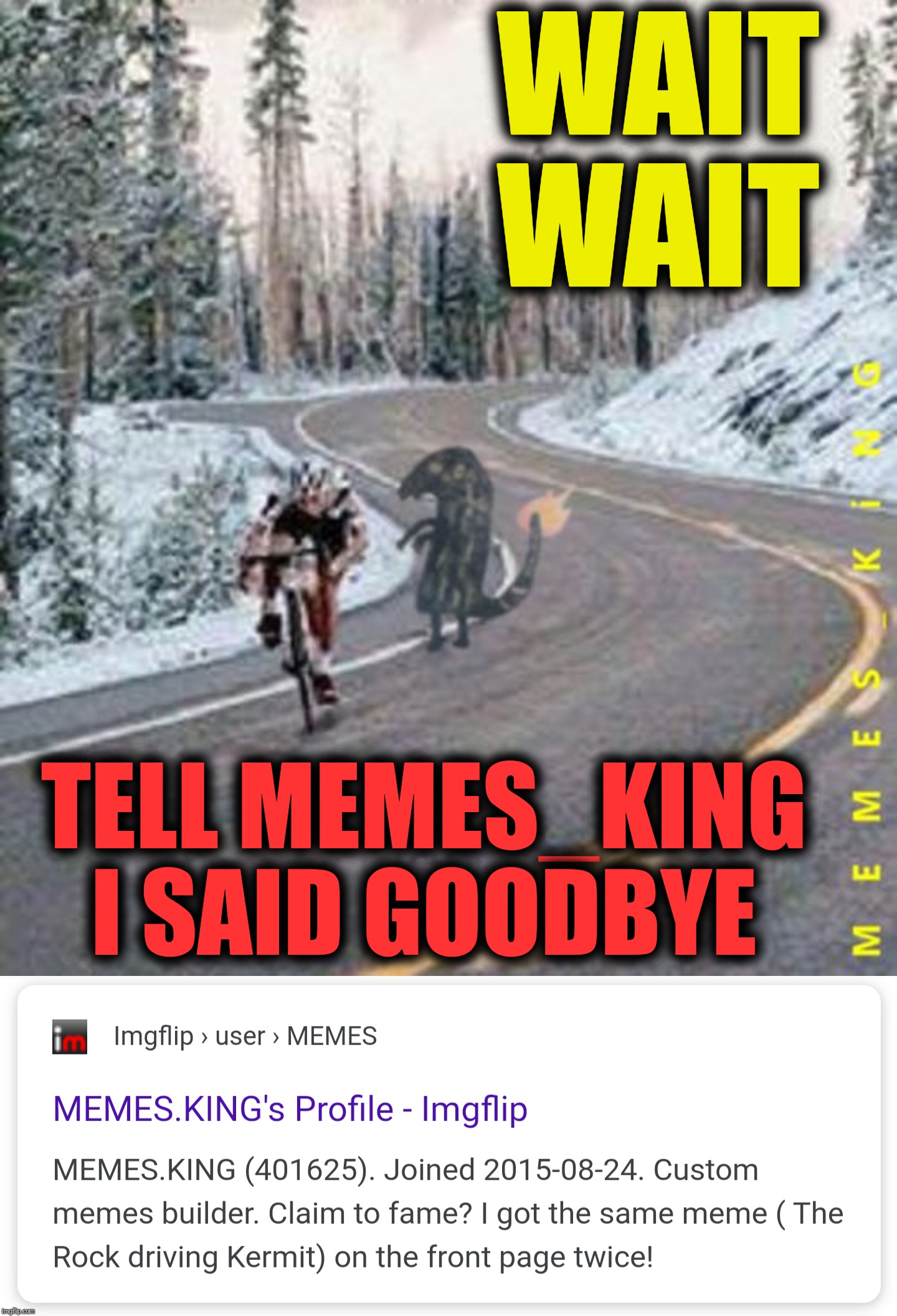 R. I. P. MEMES_KING Imgflip