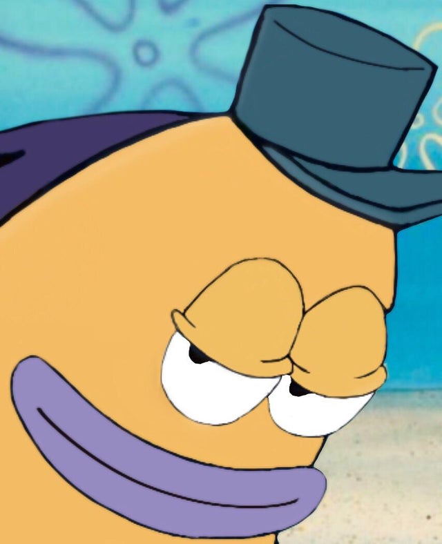 Smirking fish Blank Template Imgflip