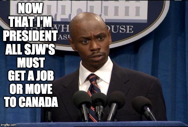 Image tagged in president dave chappelle black bush blackbush Imgflip
