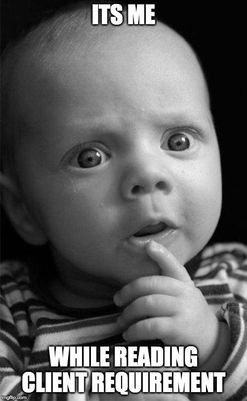 Confused baby Imgflip