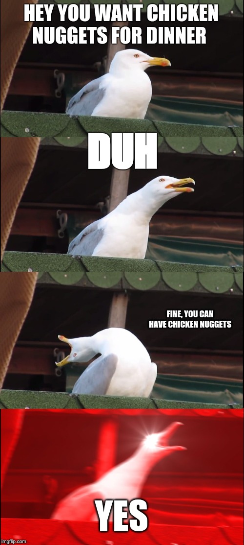 Chicken Nuggets With The Chicken Strips Meme Chicken vs. The Nuggets Imgflip Chicken