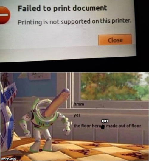 Image tagged in hmm yes the floor here is made out of floor Imgflip