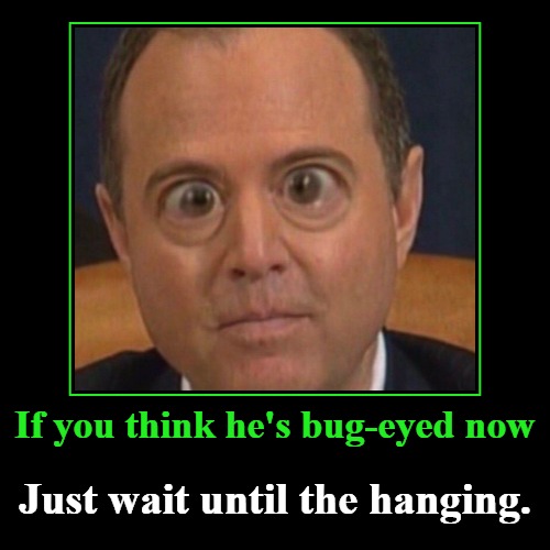If you think Adam Schiff is bugeyed now... Imgflip