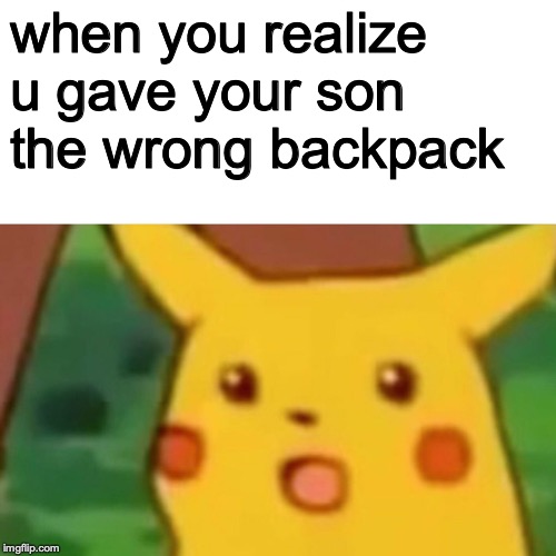 Surprised Pikachu Meme Imgflip