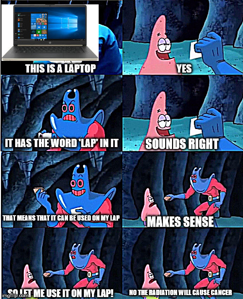 Patrick Star and Man Ray Imgflip
