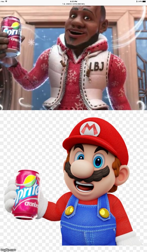 Image tagged in wanna sprite cranberry Imgflip
