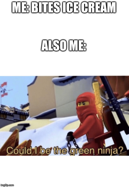 Could I Be The Green Ninja? Imgflip