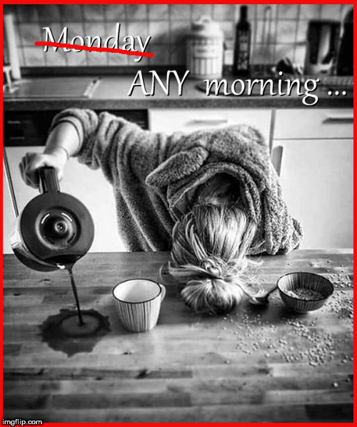 Monday...ANY Morning Imgflip