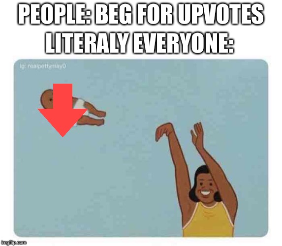 mom throwing baby Imgflip