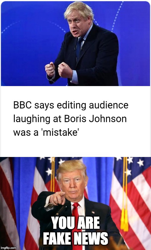 Seriously, though, don't use the BBC. They are fake news. Imgflip