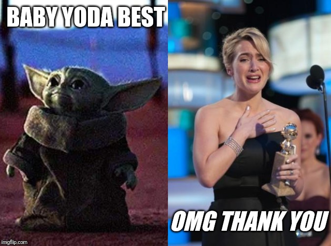 Image tagged in thank you,baby yoda Imgflip