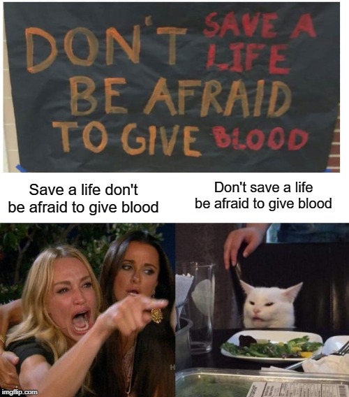 BE AFRAID Imgflip