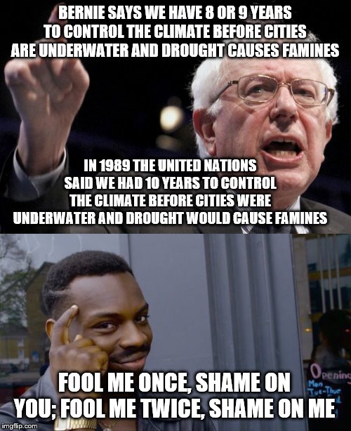 Image tagged in bernie sanders,memes,roll safe think about
