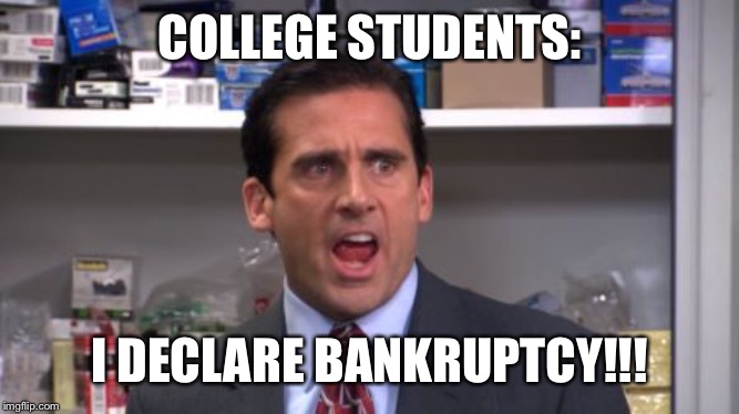 the office bankruptcy Memes Imgflip