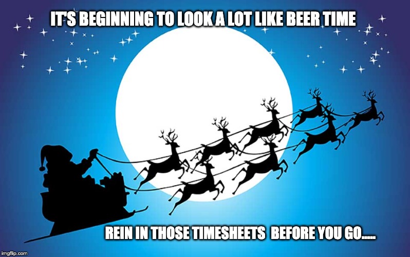 Santa Timesheet Reminder Imgflip