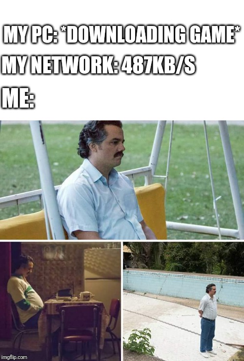 Sad Pablo Escobar Meme Imgflip