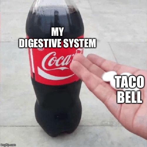 Coke Mentos Hand Meme Imgflip