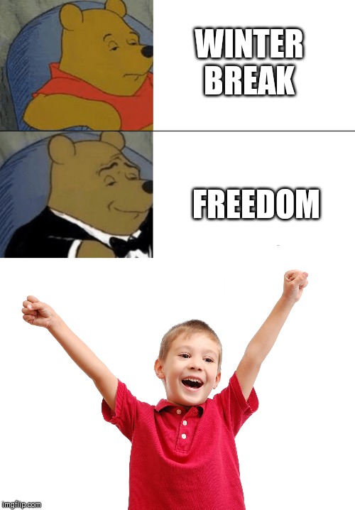 Image tagged in happy kid,memes,tuxedo winnie the pooh Imgflip