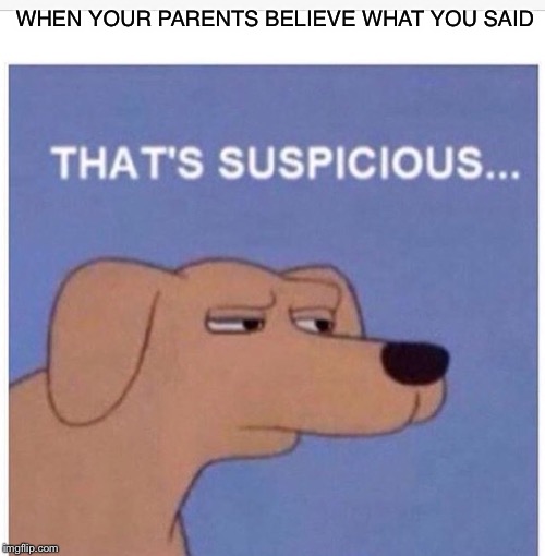 That's suspicious Imgflip