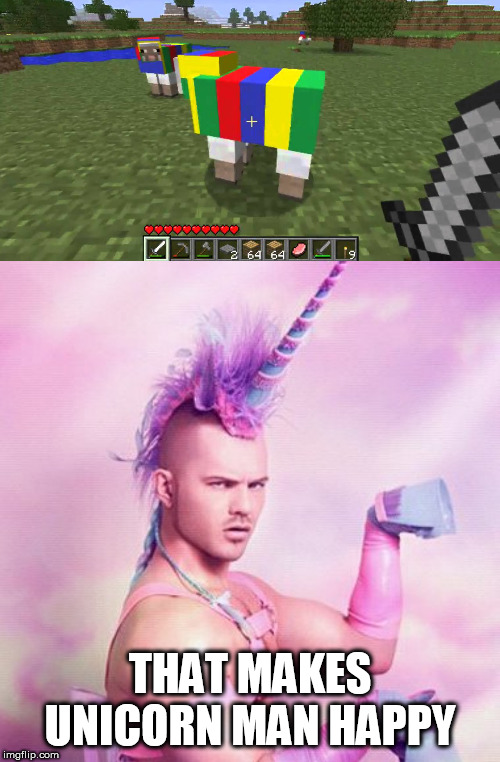 How Do You Make A Rainbow Sheep In Minecraft Transport the sheep to