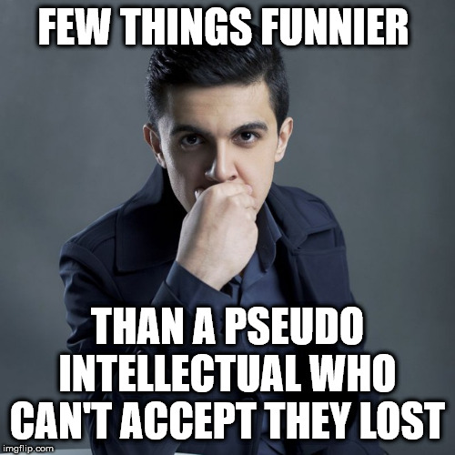 Pseudo intellectual loser Imgflip