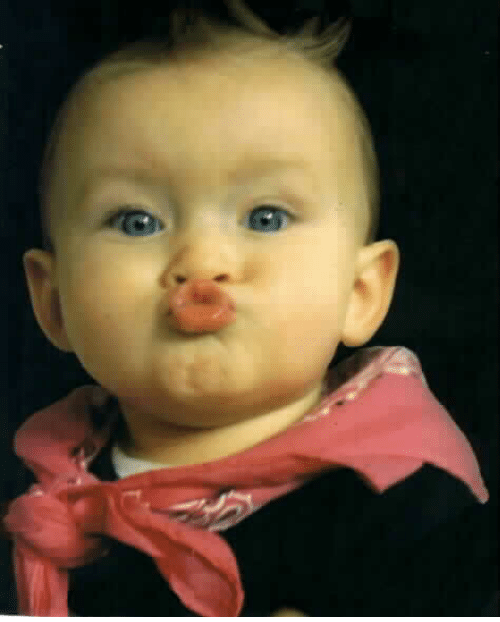 Kissy face Blank Template Imgflip