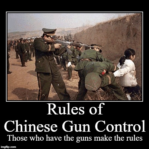 Rules of Chinese Gun Control Imgflip
