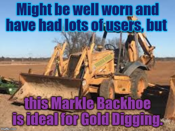 Image tagged in mark 1 gold digger Imgflip