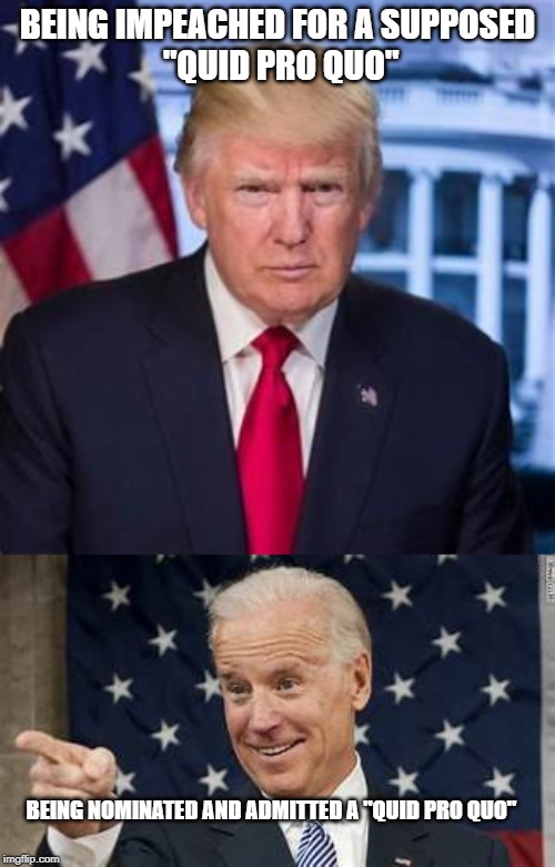 Image tagged in impeachment,joe biden,donald trump Imgflip