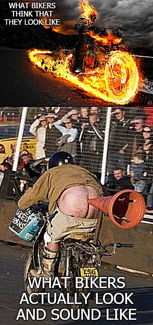 Image tagged in bikers Imgflip