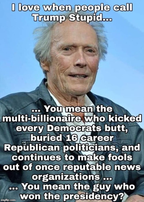 calling Trump stupid Imgflip
