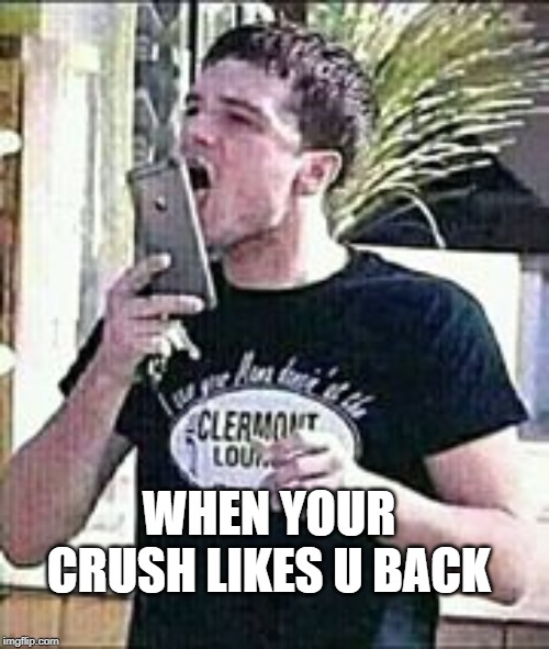 Huhuhu he'll never like me TT Imgflip