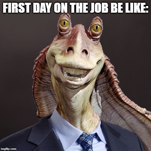 Jar Jar in suit Imgflip