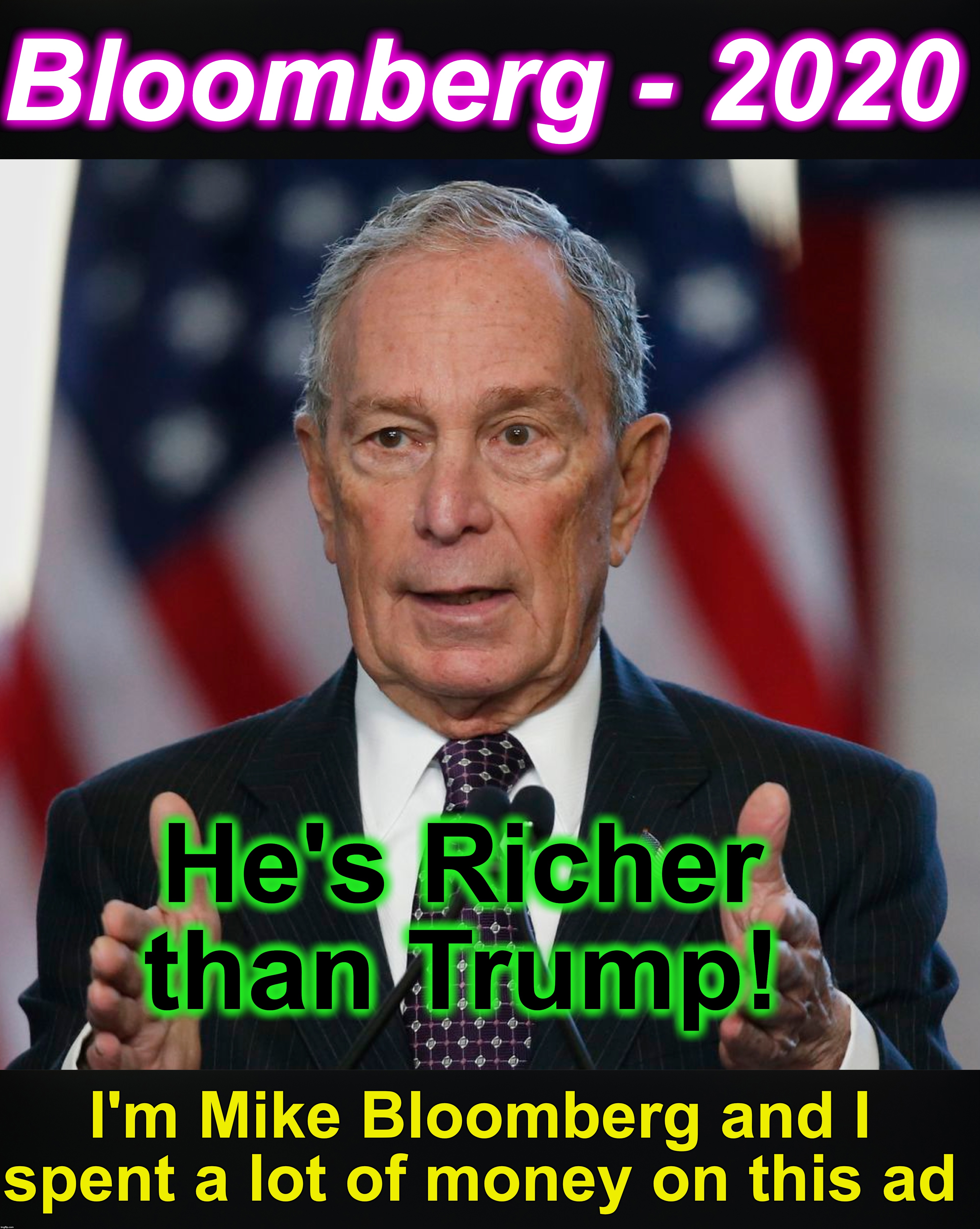 Image tagged in mike bloomberg Imgflip