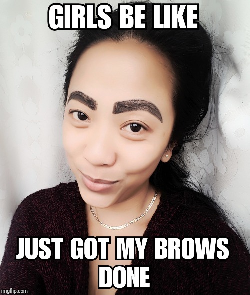Image tagged in eyebrows Imgflip