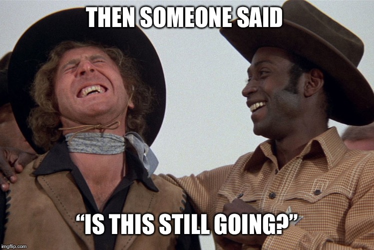 blazing saddles Imgflip