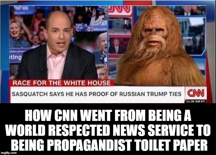 This is not all that farfetched for CNN... Imgflip