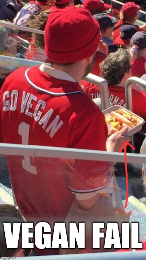 vegan fail Imgflip