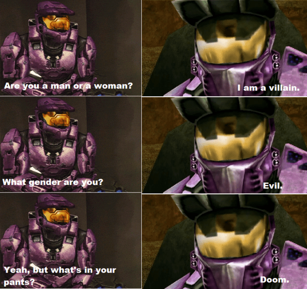 Red Vs Blue are you a man or a woman Blank Template Imgflip