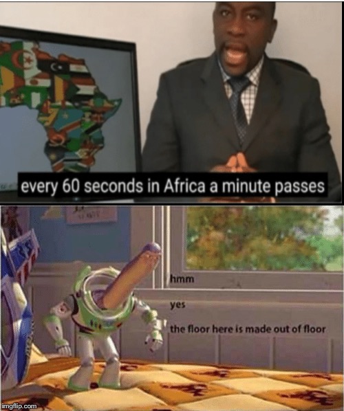 hmm yes the floor here is made out of floor Imgflip