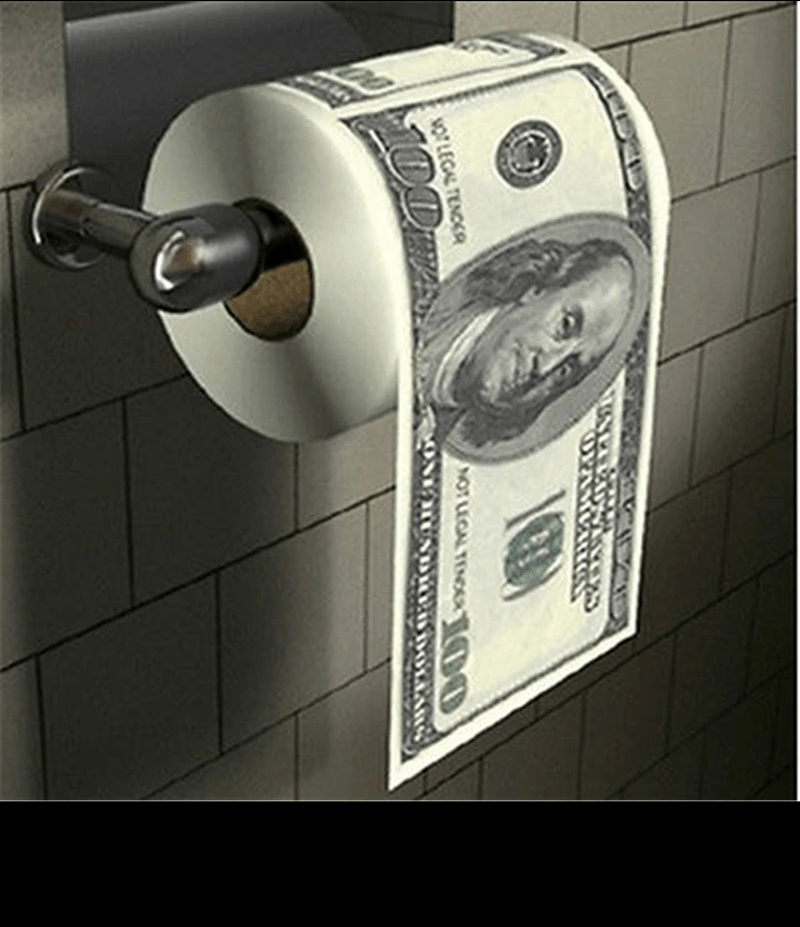 Toilet Paper Money Blank Template Imgflip
