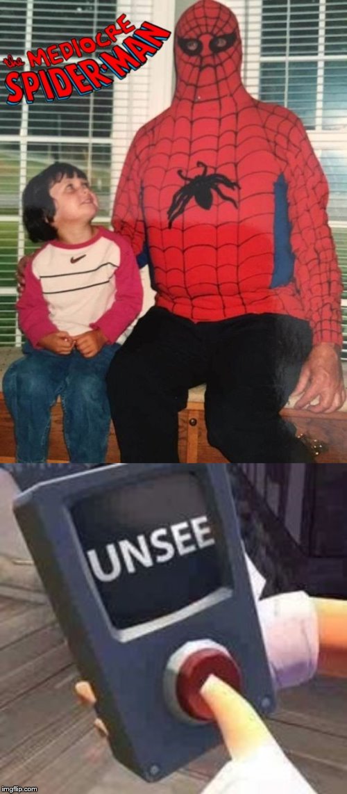 That spider looks as dead as he is inside Imgflip